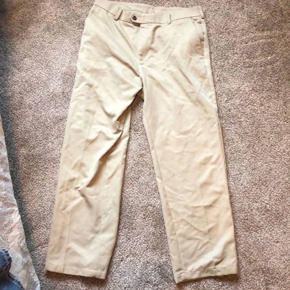 Khaki izod golf pants 34x32